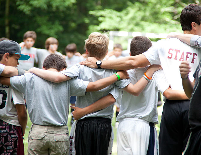 Manitou's professional and friendly staff spends its summer living, eating, teaching, coaching and playing with Manitou's campers for seven weeks a year.
