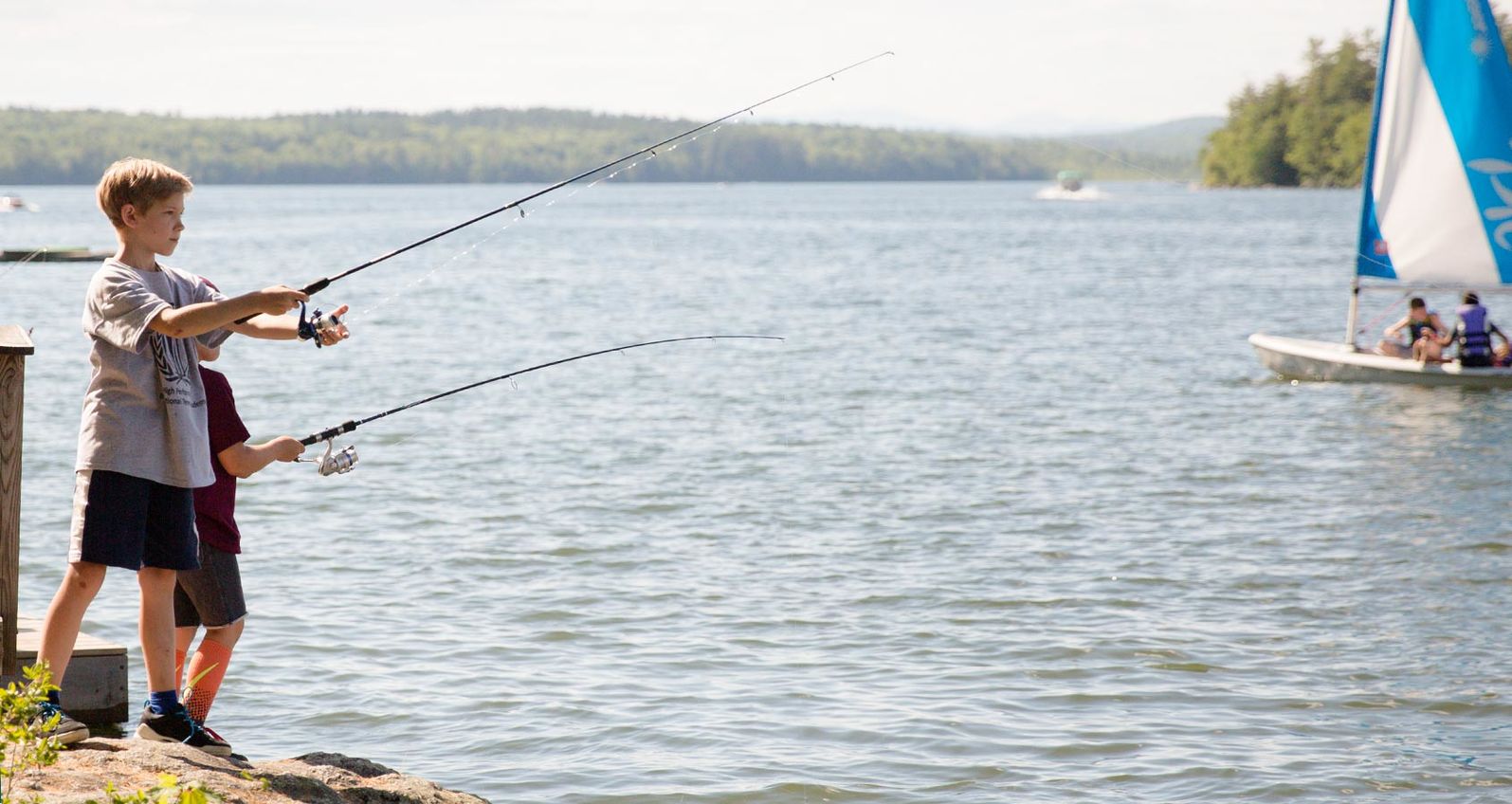 Manitou limits its size to ensure each child has a memorable camp experience. Campers develop a close-knit community amongst themselves and brotherly relationships with the staff while participating in friendly competition.
